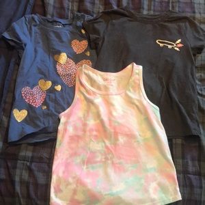 Size 6/6X girls short sleeve t-shirts
